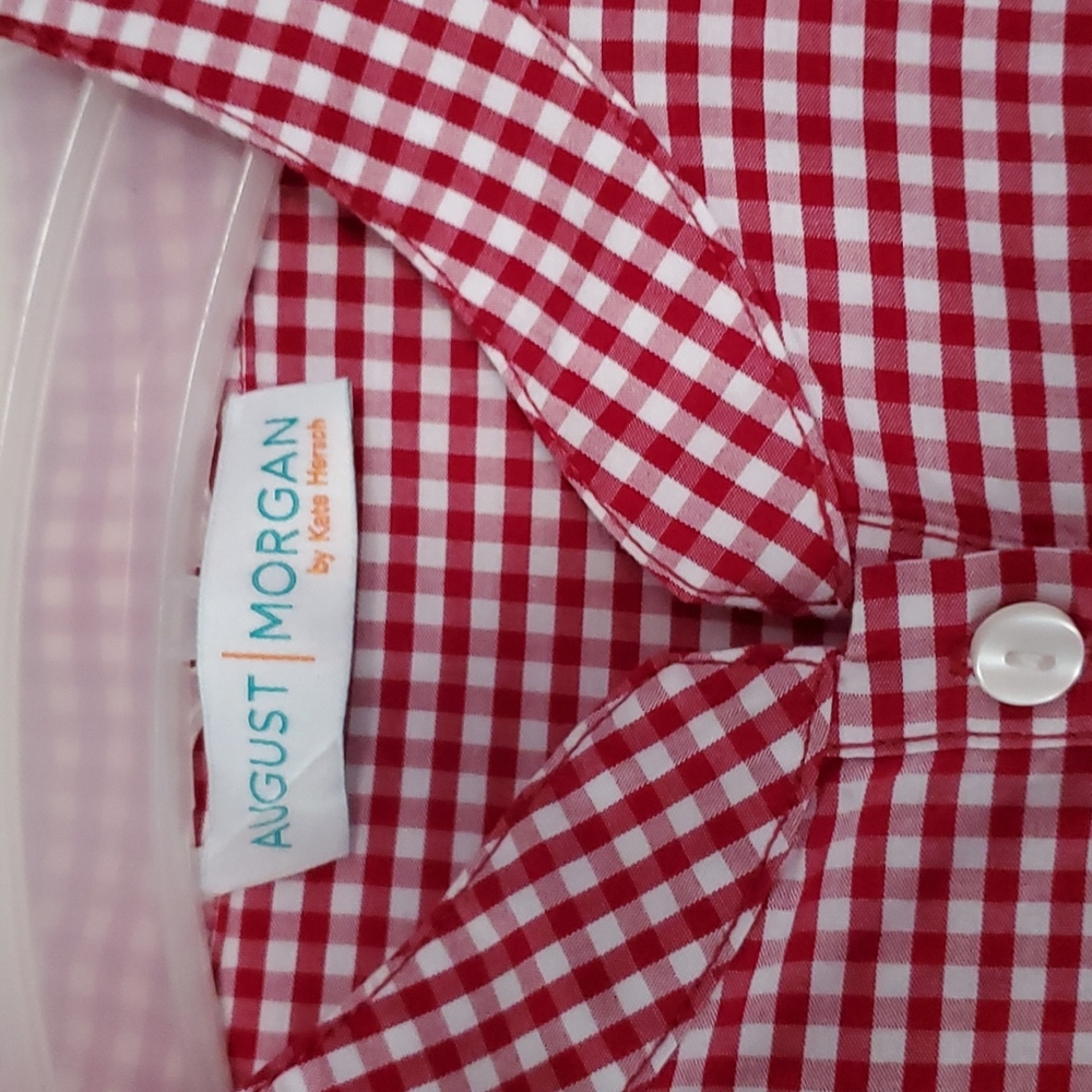 August Morgan Gingham Dress - Picture 4 of 10